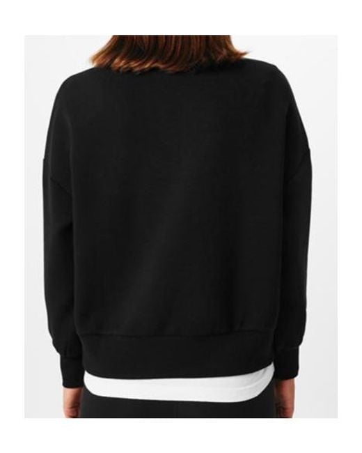 Varley Black Hawley Half Zip Sweatshirt