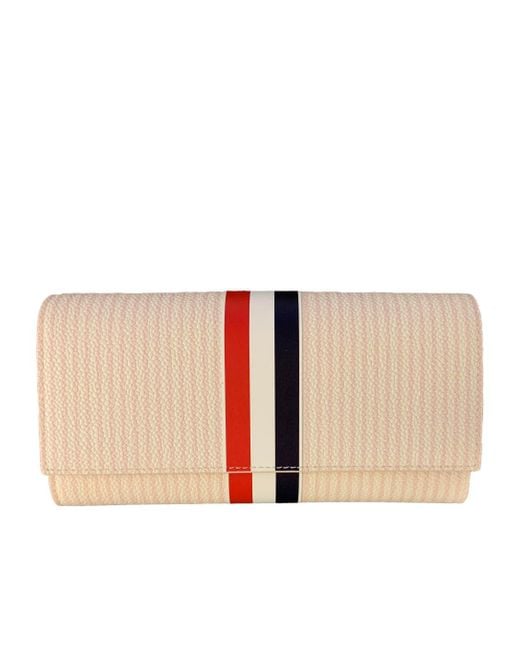 Thom Browne Natural Logo Handbag