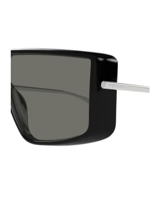 McQueen Gray Eyewear Pilot Frame Sunglasses for men