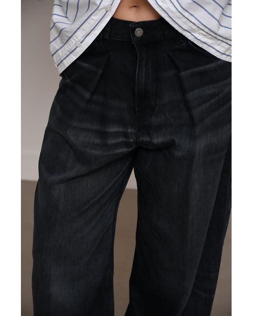 Haikure Black Candy Pleated Jeans