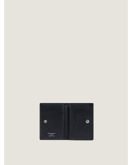 Givenchy Blue Flap Card Holder for men