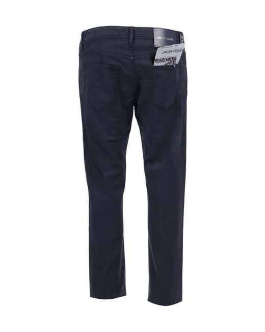 Jacob Cohen Blue Nick Five-Pocket Trousers for men