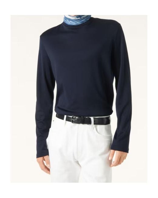 Loro Piana Blue Tremesso T-Shirt