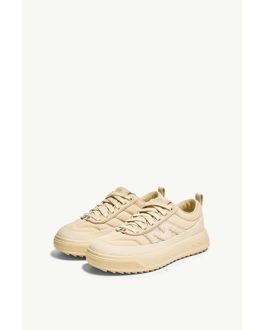 Moncler Natural Altive Nubuck Suede Sneakers