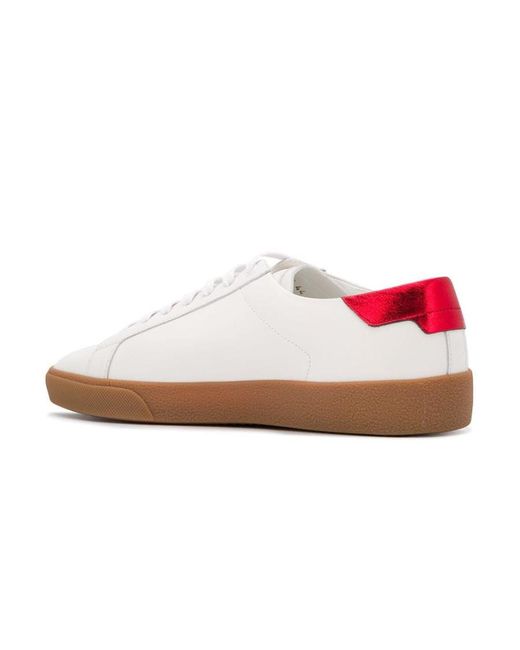 Saint Laurent White Court Classic Sl/06 Sneakers for men