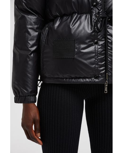 Moncler Natural Verone Reversible Short Puffer Jacket