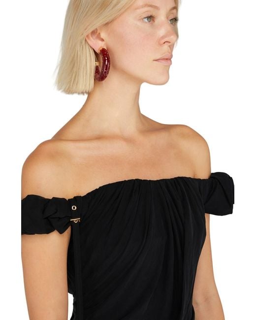 Jacquemus Black Short Dress