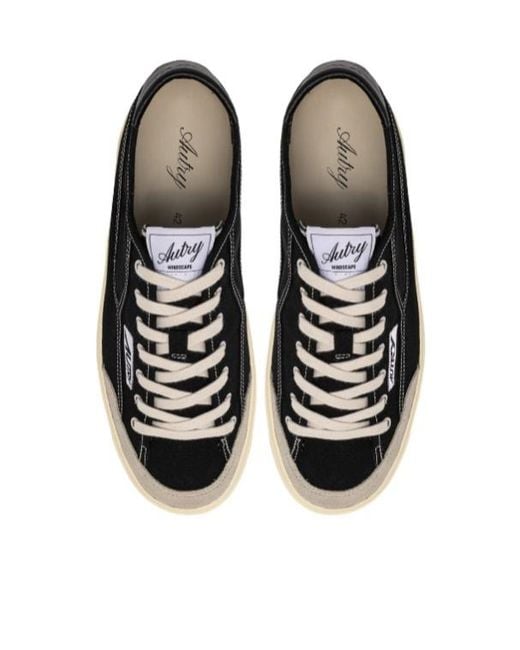 Autry Black Windscape Low Sneakers