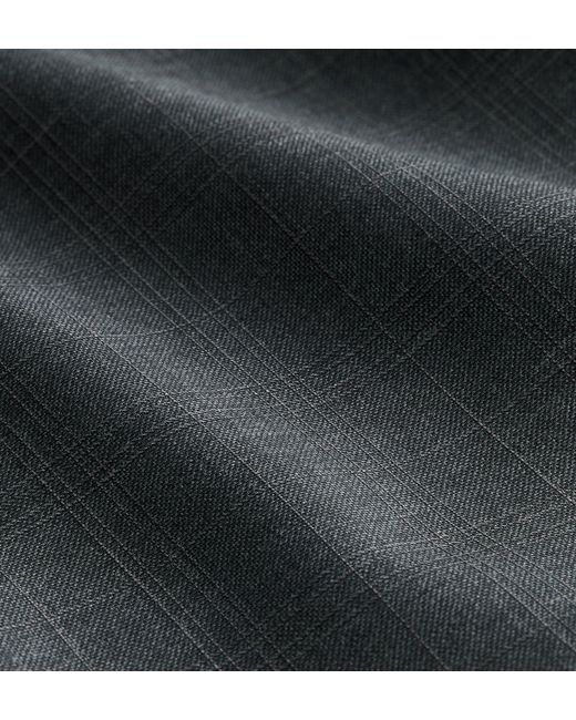Dior Gray Long-Sleeved Suit Jacket Set for men