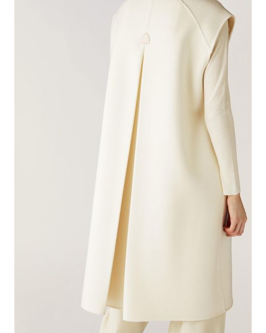 Loro Piana Natural Long Cashmere Vest
