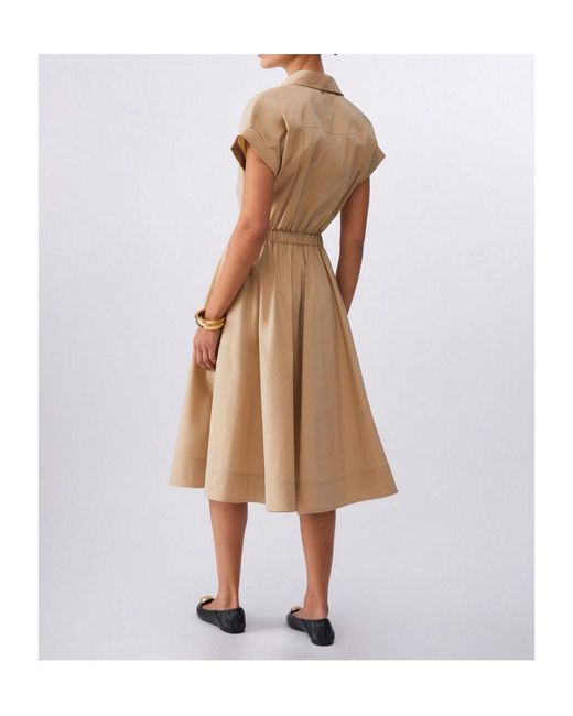 Liu Jo Natural Belted Shirt Dress