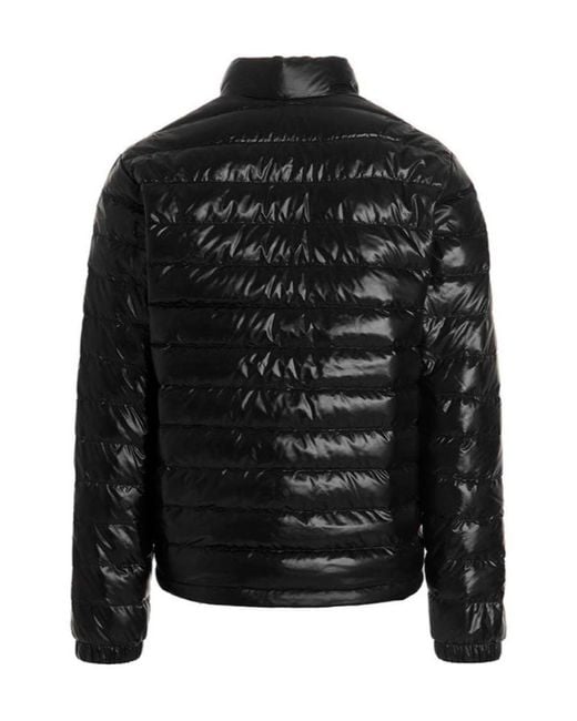 Duvetica Black Logo Down Jacket for men