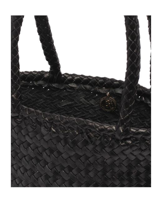 Dragon Diffusion Black Grace Small Basket Bag