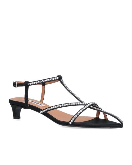 Jil Sander Multicolor Cage Low-Heel Sandals