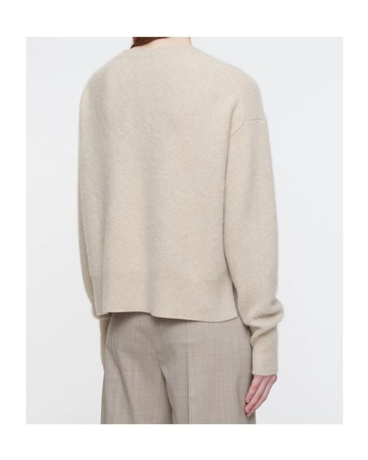 Joseph White Crew Neck Knitwear