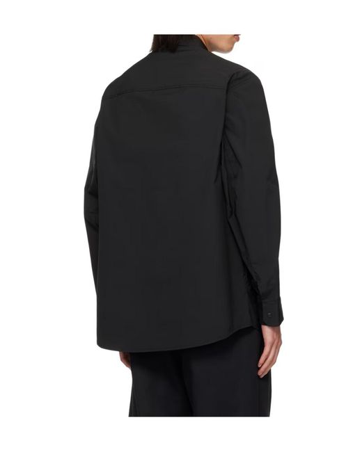 A.P.C. Black Snap-Open Casual Jacket for men