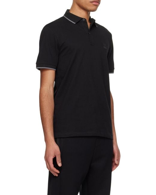 Boss Black Boss Passertip Regular Fit Polo Shirt for men