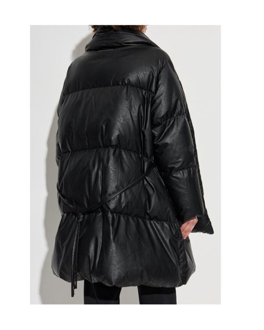 MM6 by Maison Margiela Black Padded Puffer Coat