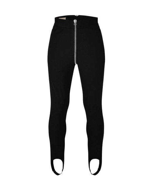 Gucci Black Solid Color Leggings for men