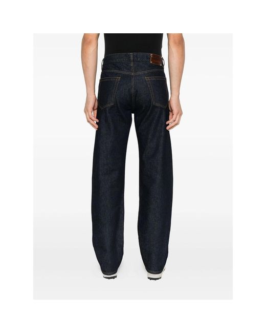 Dries Van Noten Black Jeans With Belt Loops for men