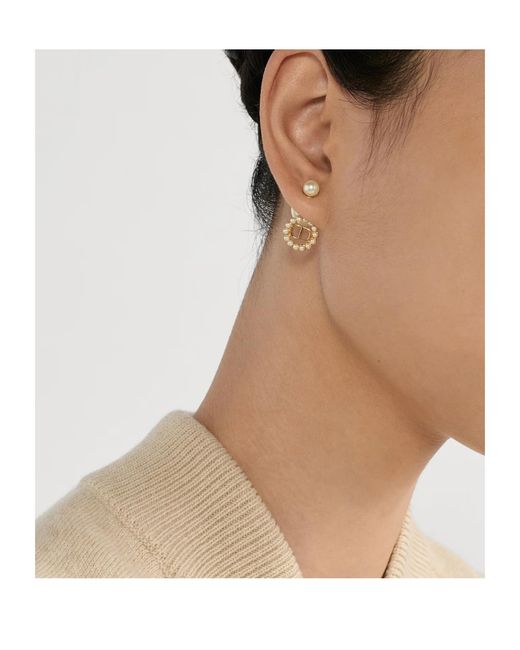 Dior Metallic Tribales Earrings
