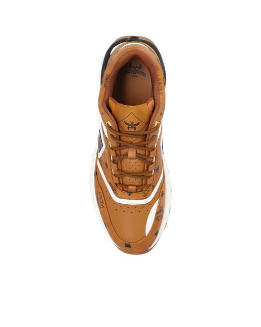 MCM Brown Skywander Sneakers for men