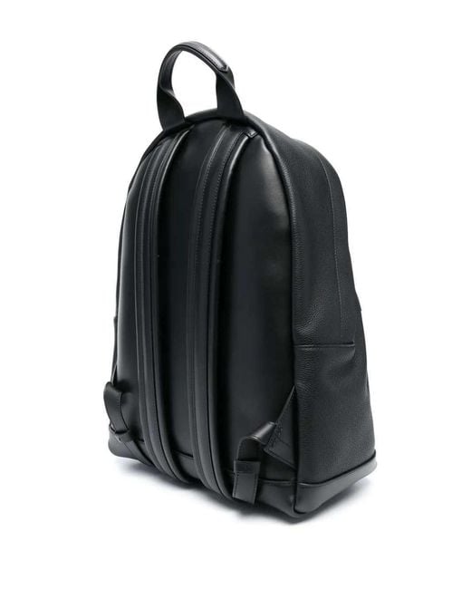 Tom Ford Black Zipped Backpack for men
