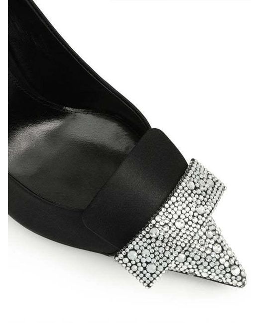 Sergio Rossi Black Pointed High Heels
