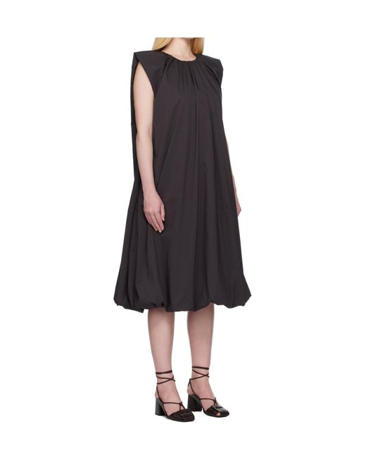 amomento black dress Sheer Jersey Dress — Black – La Garçonne