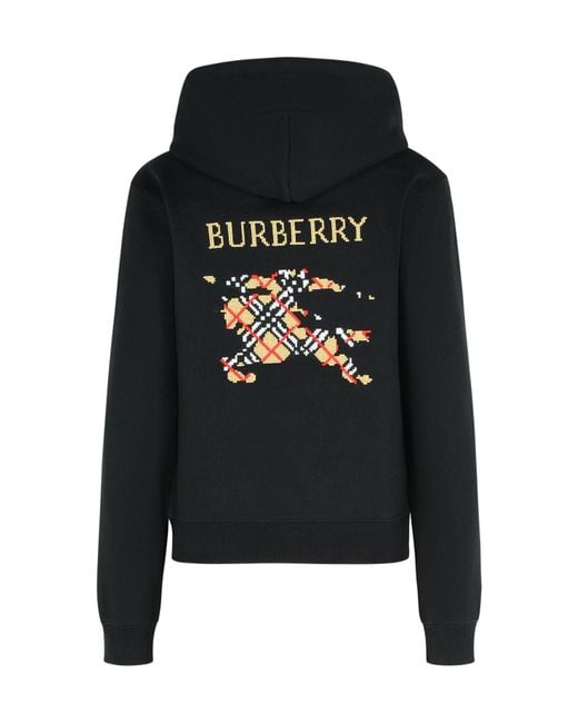 Burberry Black Harriet Cotton Sweatshirt