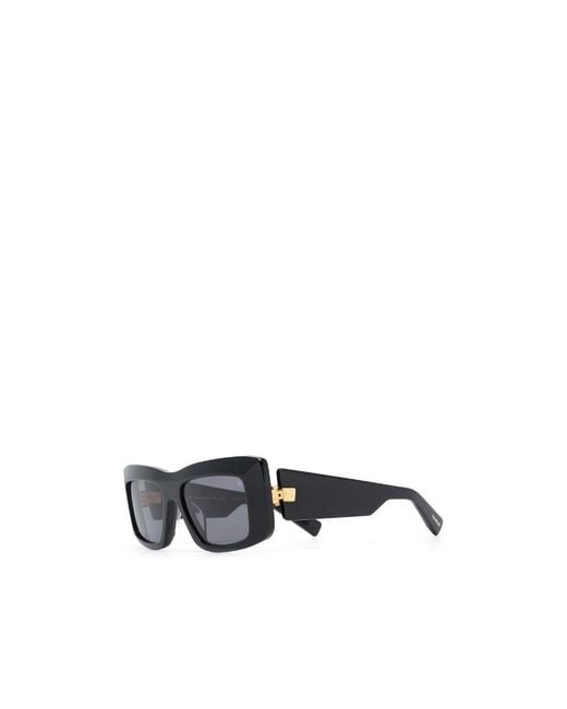 Balmain Black Logo Sunglasses