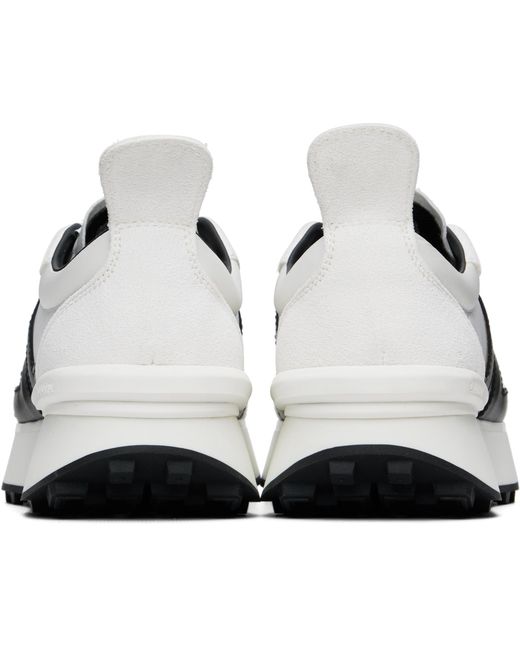 Lanvin White Bumpr Color-Blocked Sneakers for men