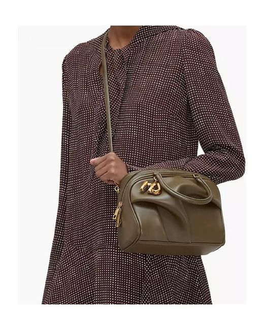 Marc Jacobs Brown The Small Wave Handbag