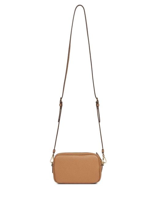 Prada Natural Zipper Shoulder Bag