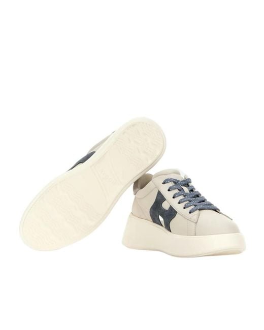 Hogan White Sneakers Rebel