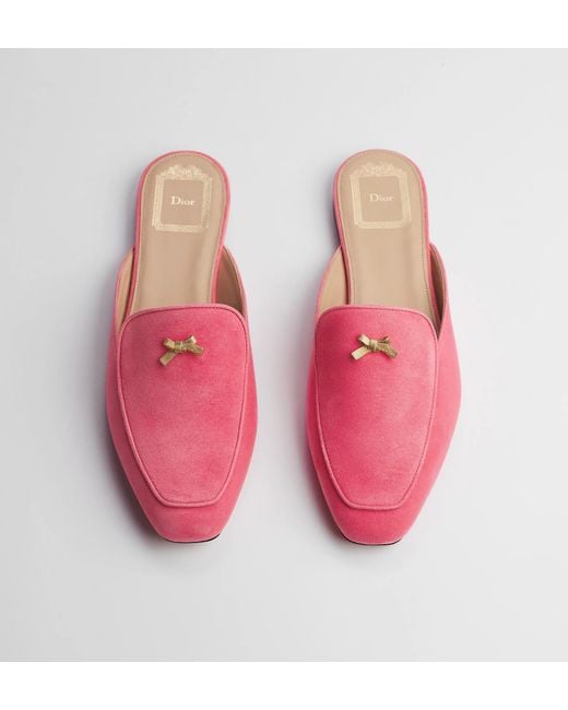 Dior Pink Baby Bow Mule