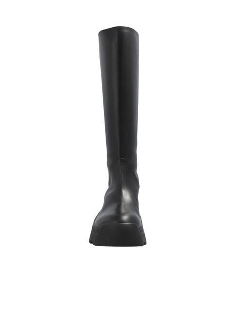 Proenza Schouler Black Stomp Boots