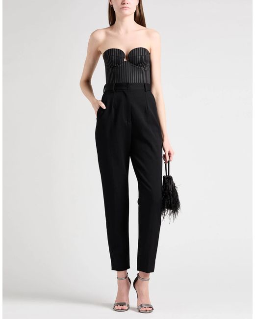 Dolce & Gabbana Black Casual Trouser