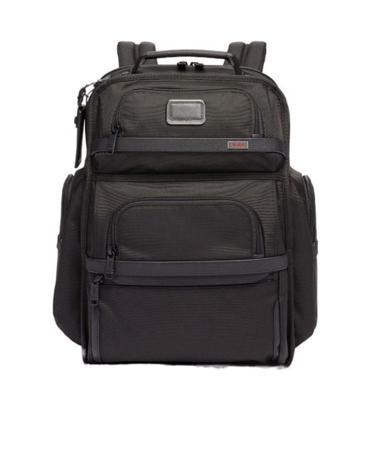 Tumi Black Multi Pocketed Backpack for men