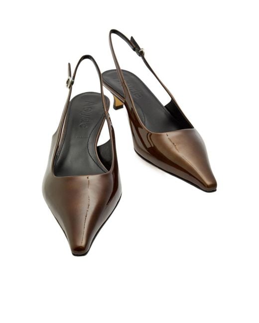 Aeyde Brown Pump Heels