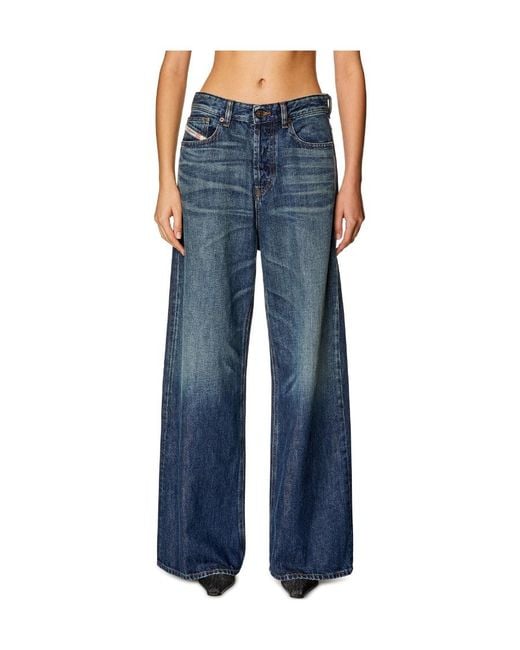 DIESEL Blue 1996 D-Sire Wide Leg Jeans