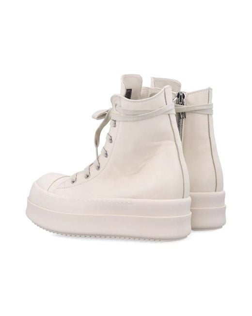 Rick Owens Natural Mega Bumper Sneaks