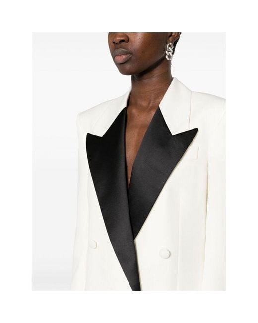 Stella McCartney White Long Sleeved Suit Jacket