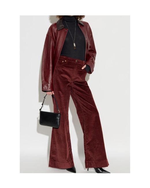 Rag & Bone Corduroy Flared Pants