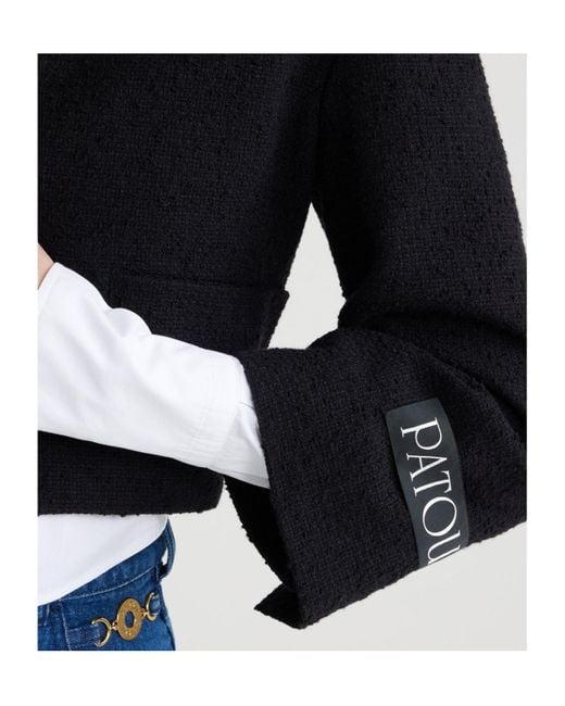 Patou Blue Cropped Jacket