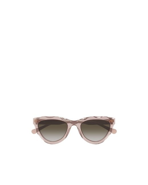 Chloé Multicolor Chloé Eyewear Cat-Eye Frame Sunglasses