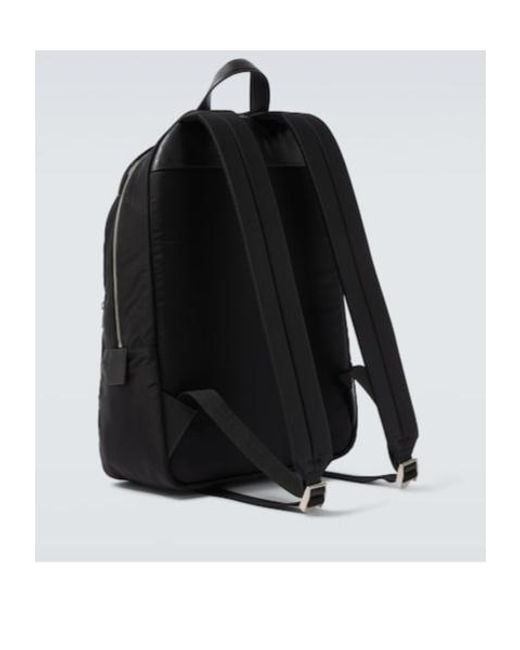 Jil Sander Black Urban Backpack for men