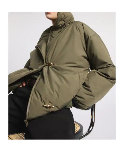 Fay Green Bomber Jacket