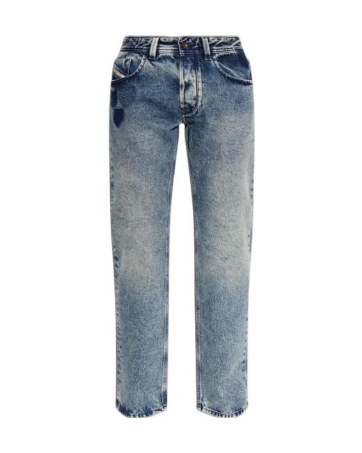 DIESEL Blue 1985 Larkee S 1 Straight-Leg Jeans for men