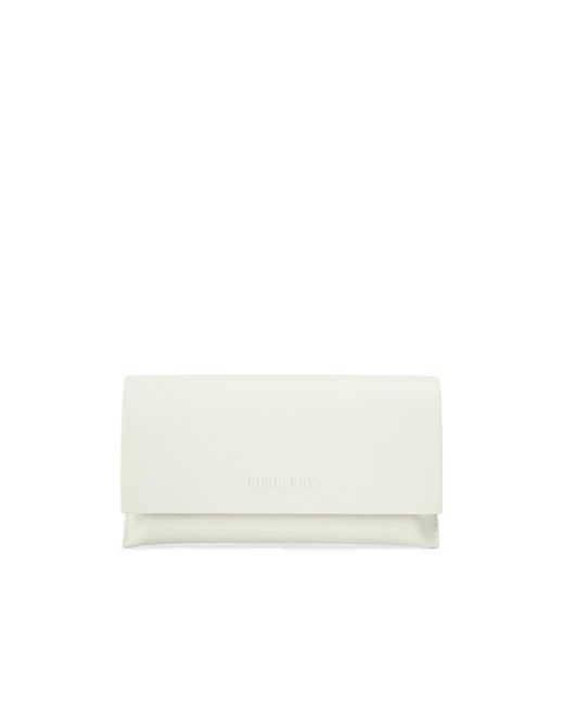 Burberry White Cat's Eye Gradient Tea Lens Sunglasses